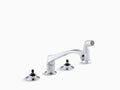 Polished Chrome Kitchen Sink Faucet D6742