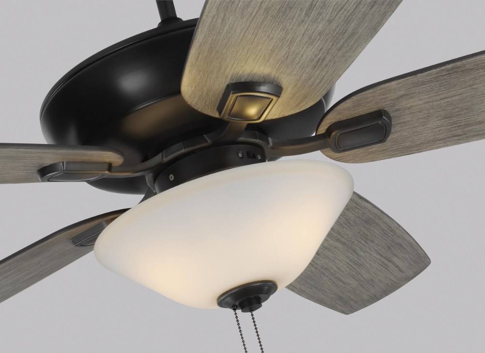 Brushed Steel Ceiling Fan G9318