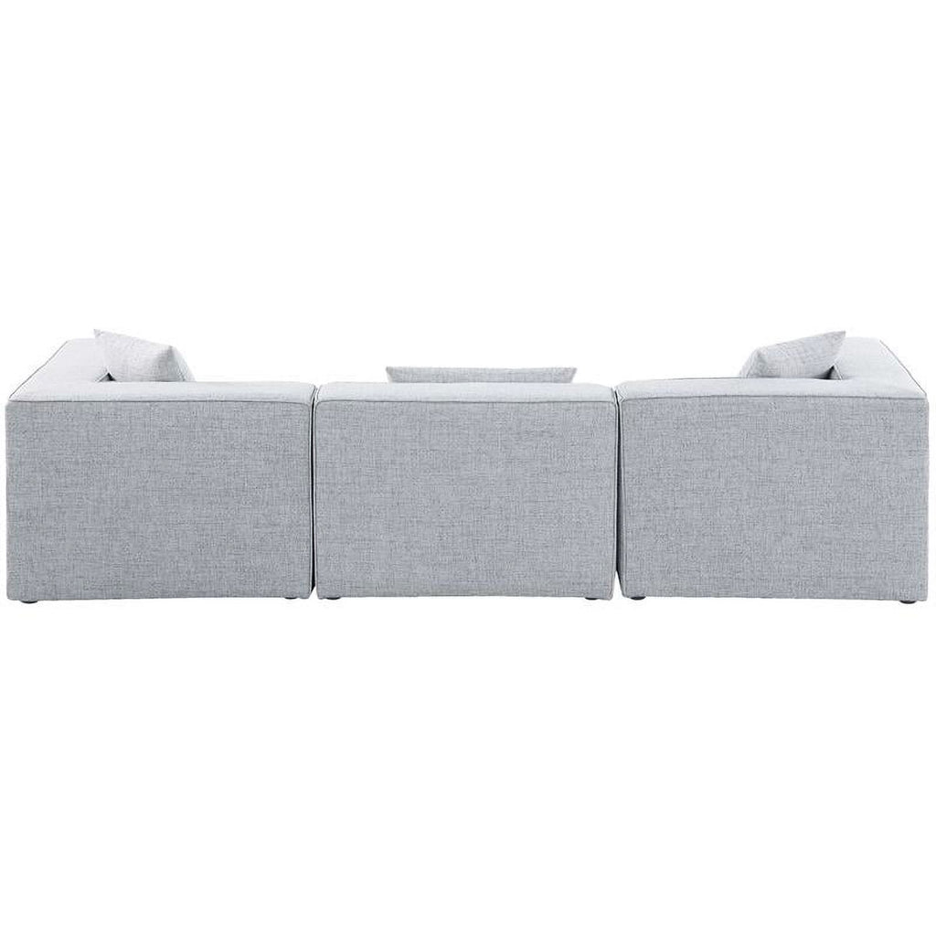 Grey Linen Modular Sofa T127
