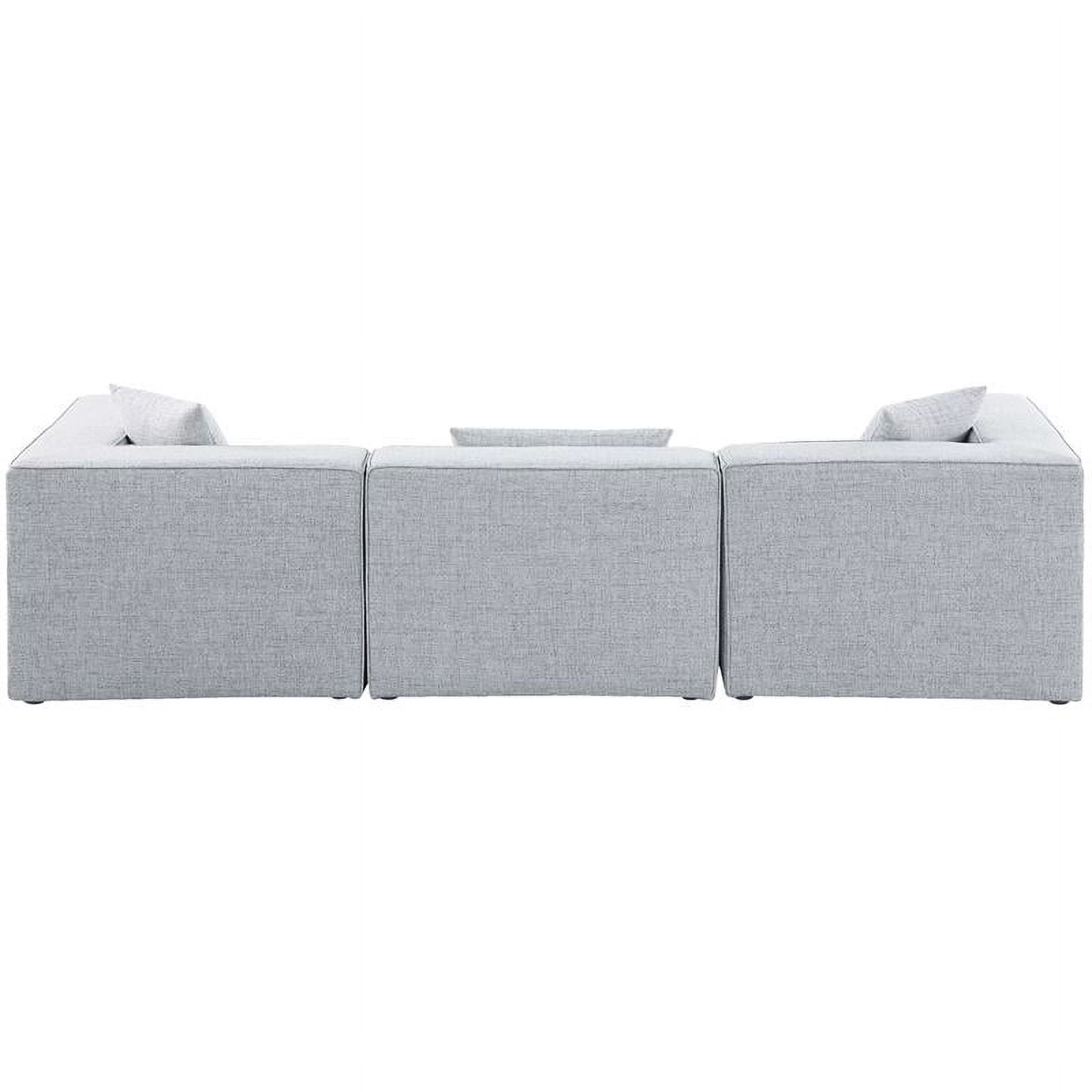 Grey Linen Modular Sofa T127
