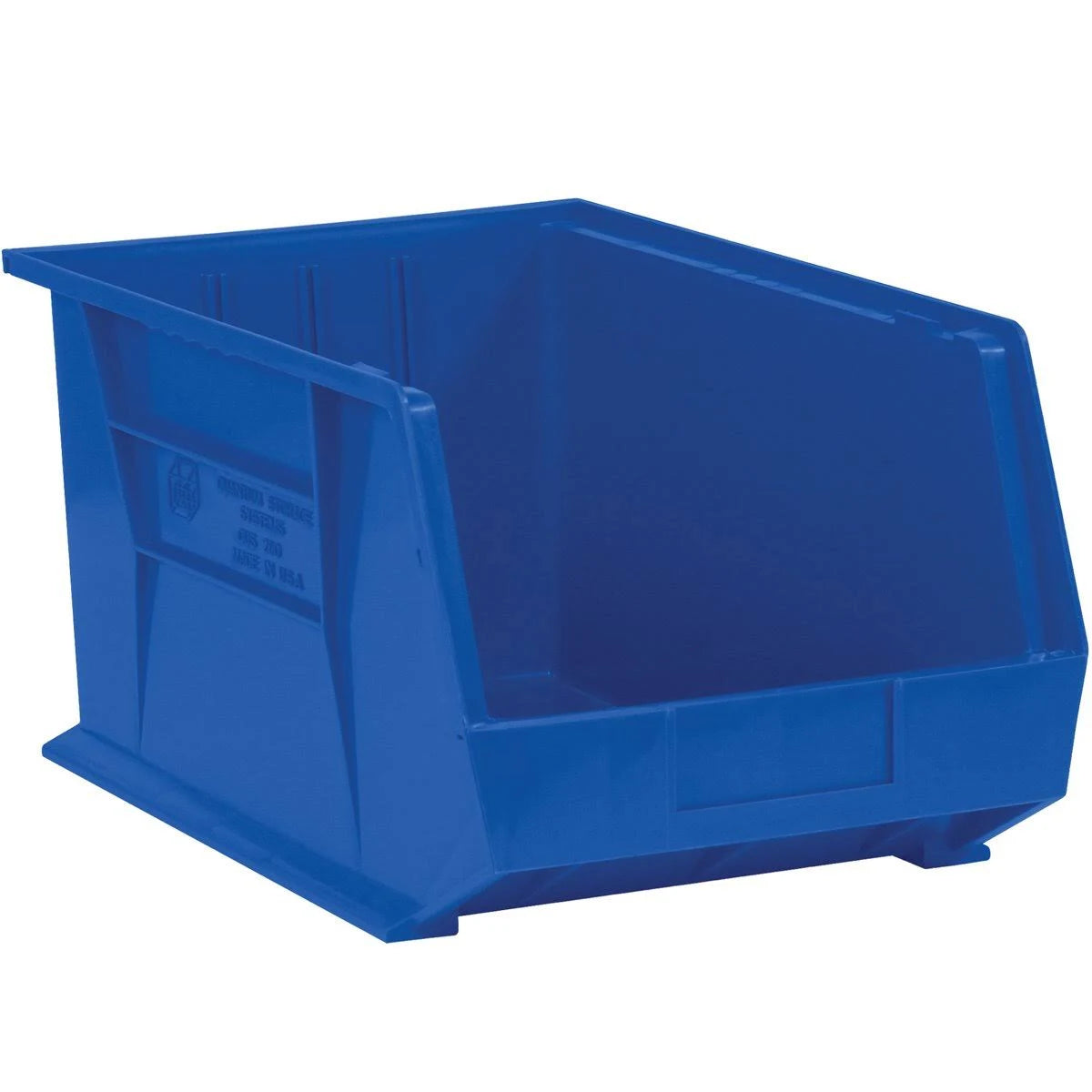 Blue Plastic Stack & Hang Bin Boxes case/24 C6572