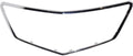 Chrome Plastic Grille Assembly with Clips T43916
