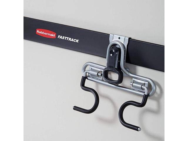 FastTrack Wall Mounted Storage Rails with Hook Assortment W759273