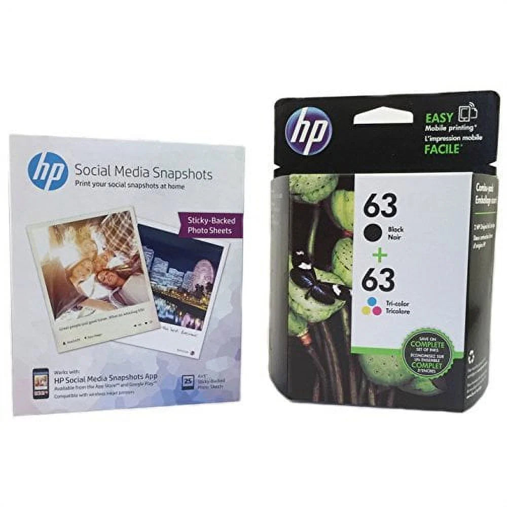 63 Tri-color Original Ink Cartridge A15834
