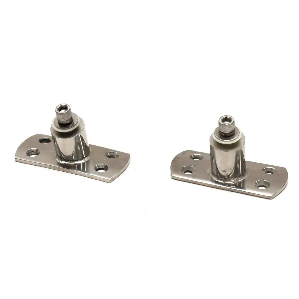 70 Degree Stainless Steel Boat Wakeboard Tower Mounts (Pair) W6405