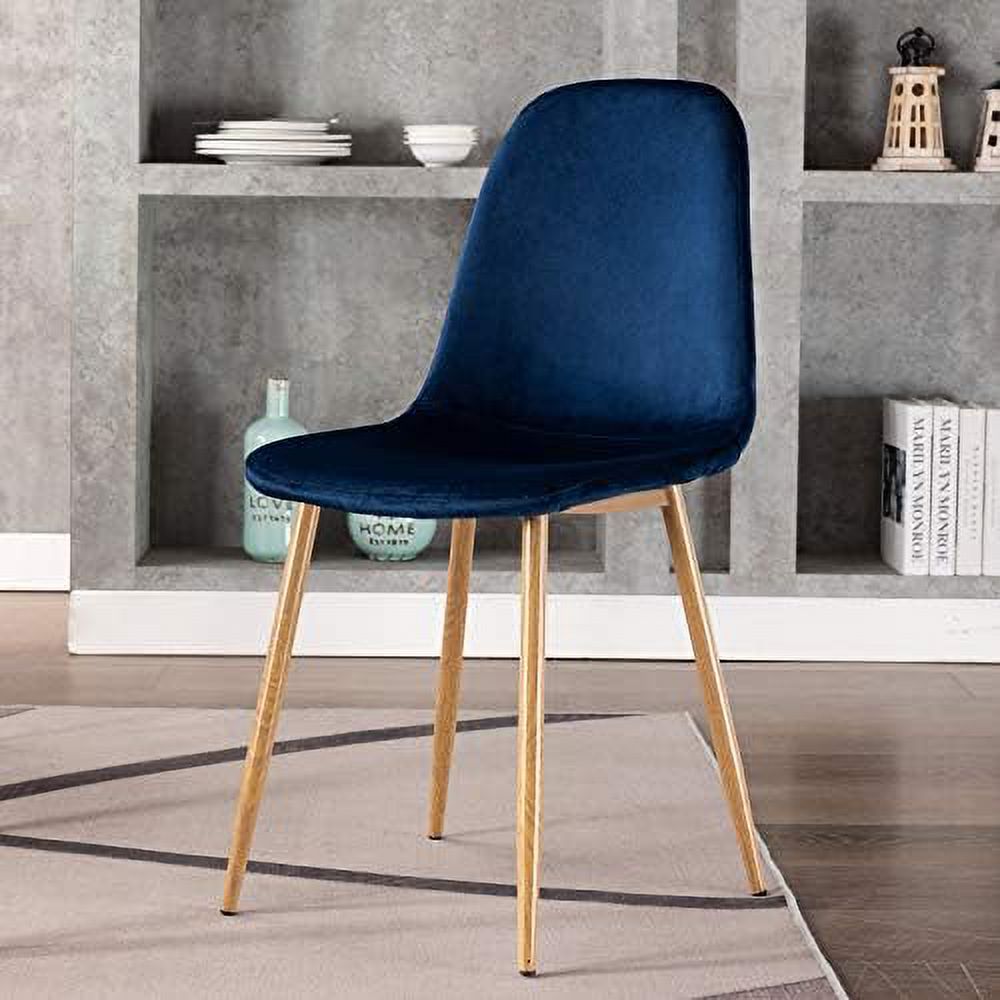 Mid Century Modern Dining Chairs with Metal Legs K977