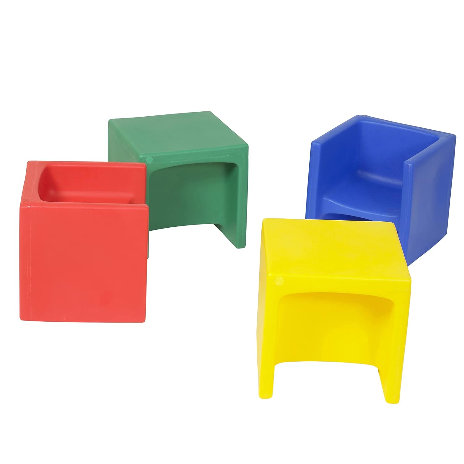Green Cube Chair for Toddlers A391825