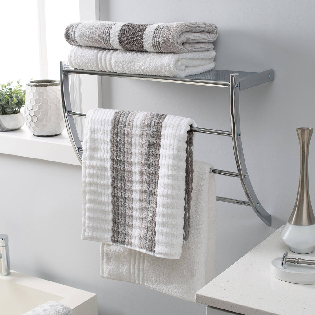 Curved Towel with Shelf X138