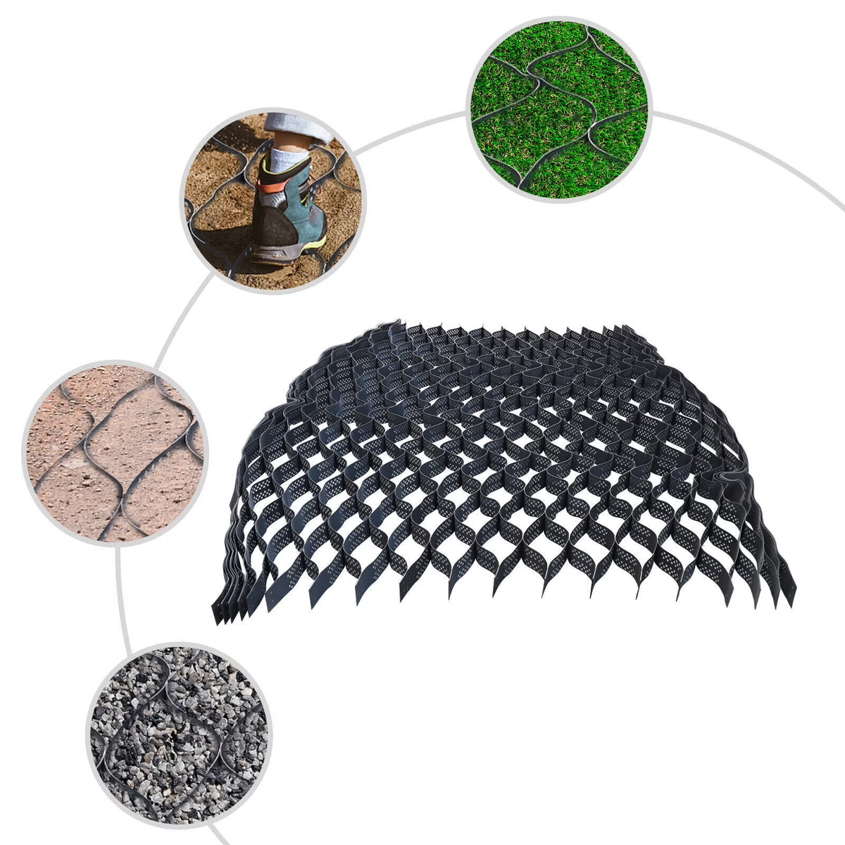HDPE Geocell Geo Grid Ground Gravel Grid I188573