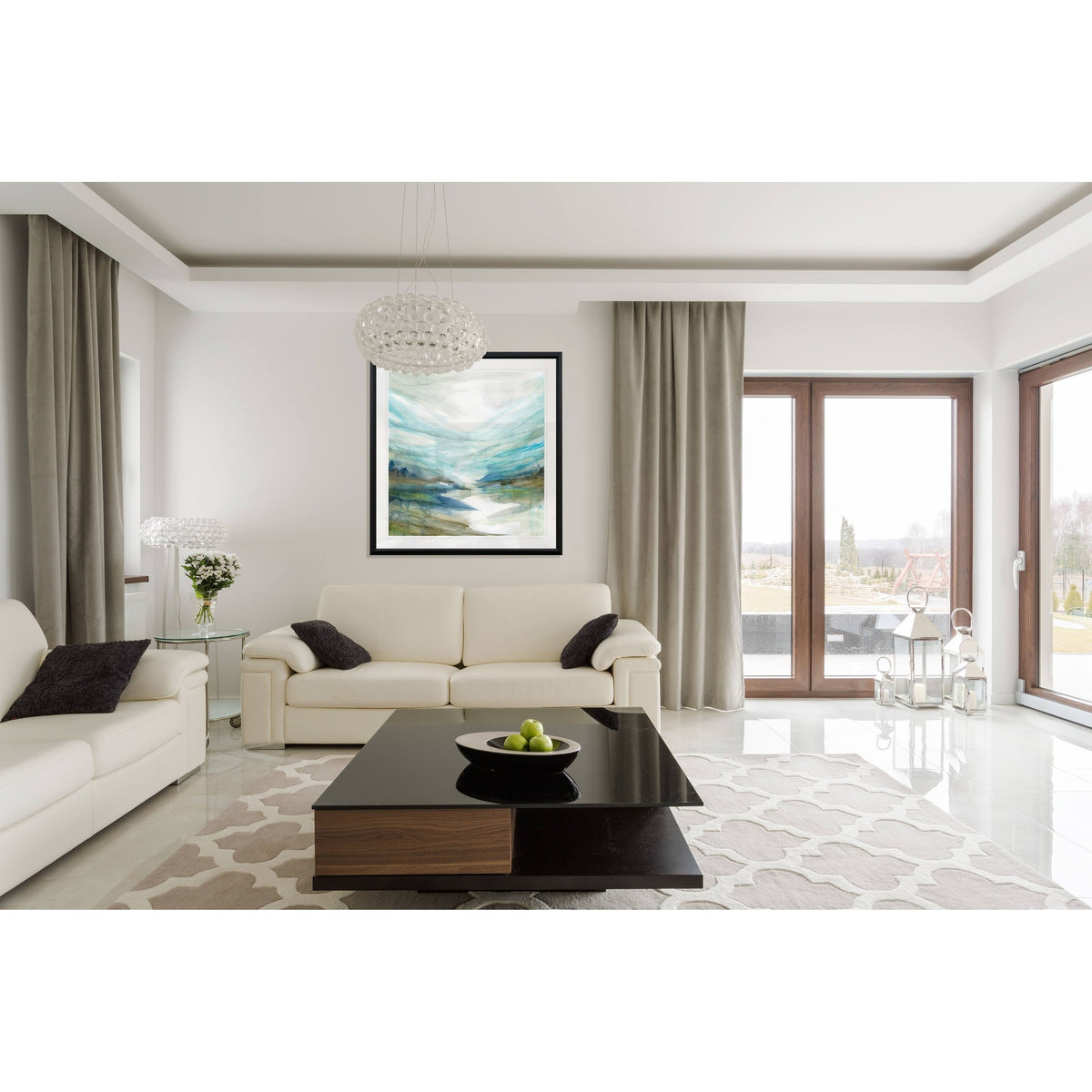 Framed Giclee Print 26x26 T688457