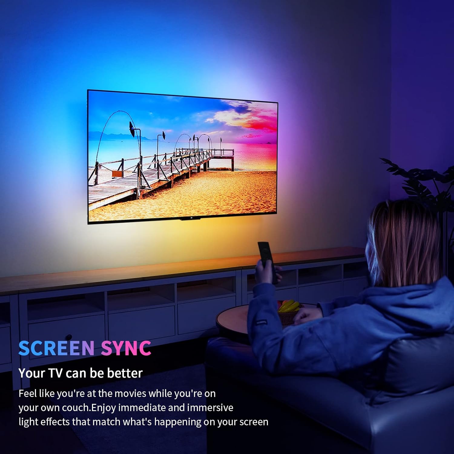 HDMI 2.0 Sync Box & TV LED Backlight Kit H26222