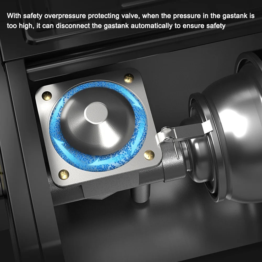 Portable Butane Gas Cassette with Piezo Ignition R462693