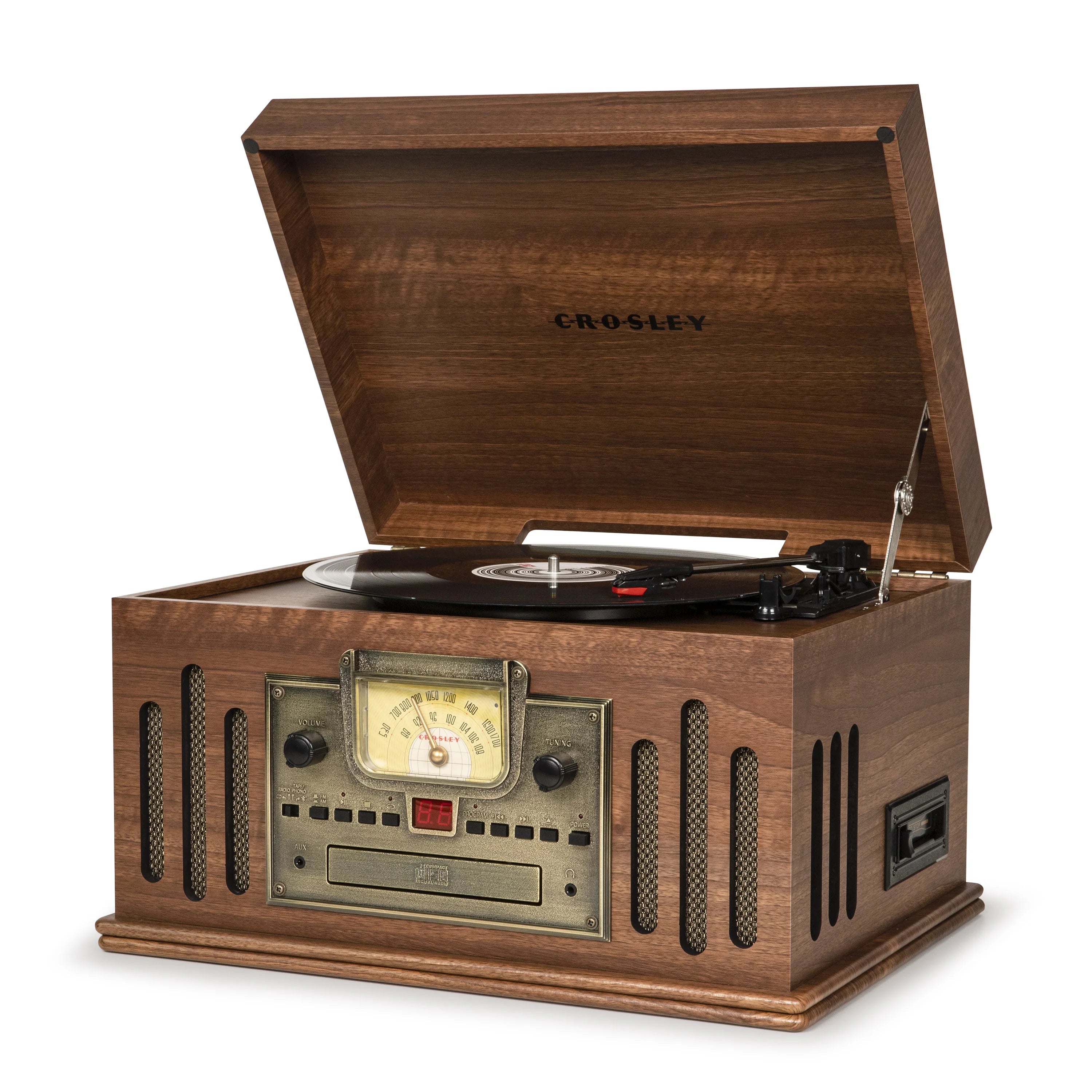 Vinyl Record Player with Speakers and Wireless Bluetooth Q6074