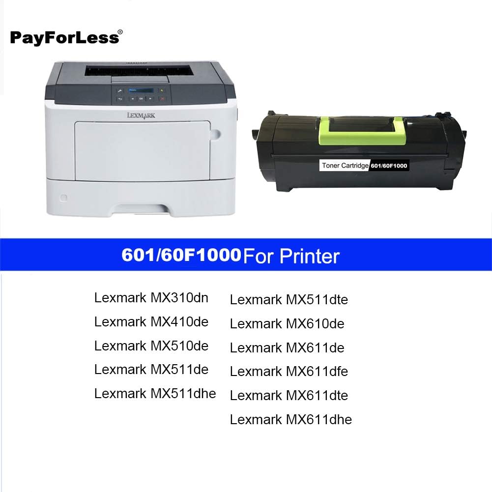 Toner Cartridge Compatible for Lexmark MX310 MX410 MX510 MX511 MX610 MX611 F31029