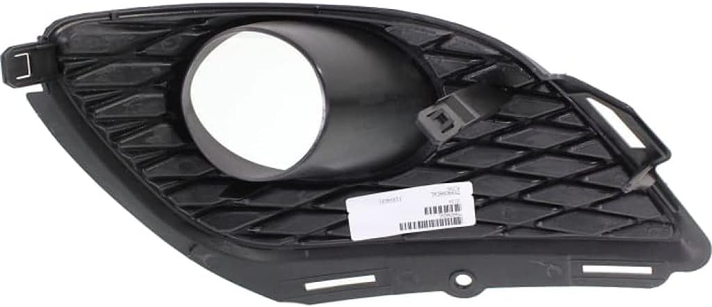 Fog Light Cover for Toyota Matrix 2009 2010 Driver Side Textured with Fog Light Hole Pack of 2 Q1065