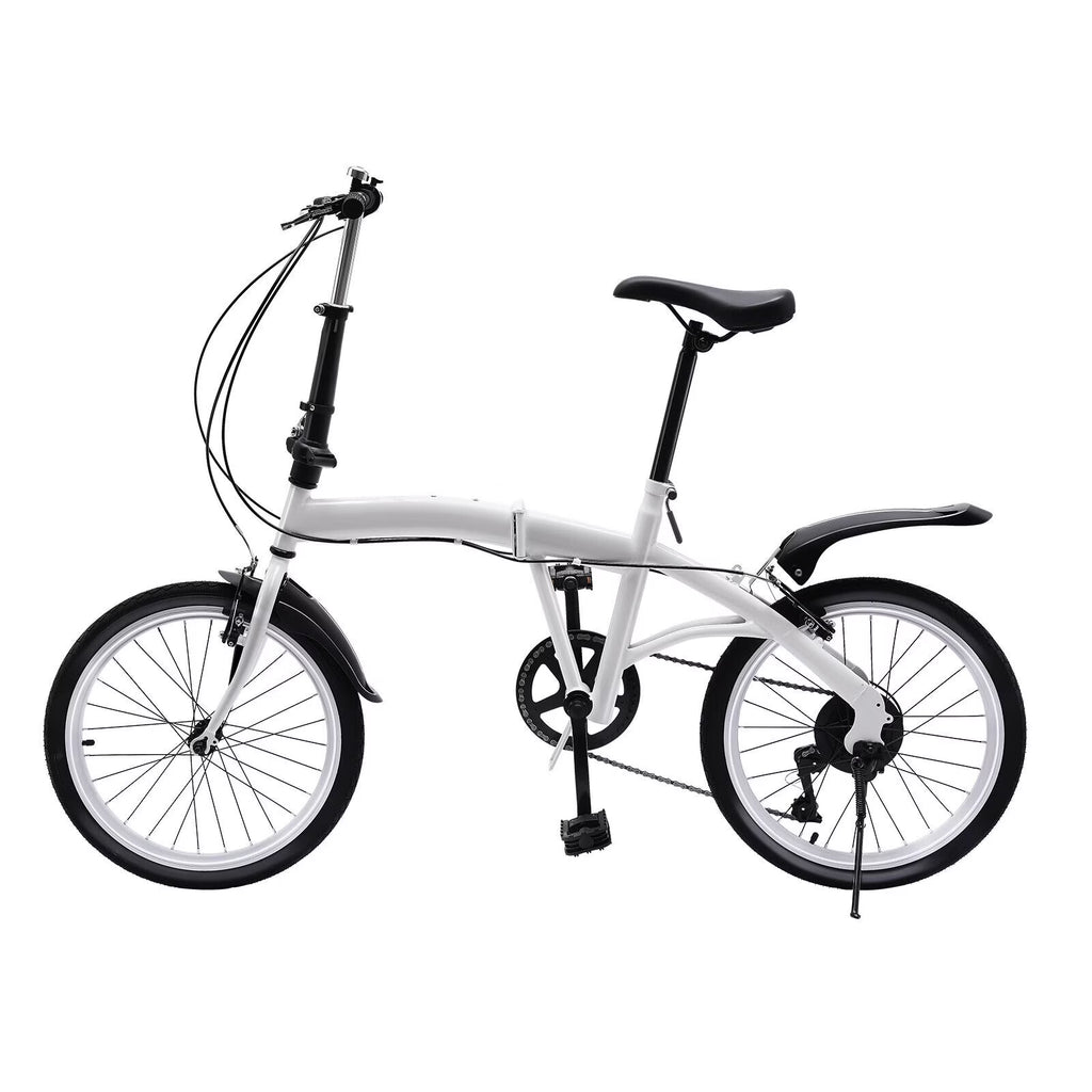 20'' Carbon Steel Folding Bike 7-Speed F68128