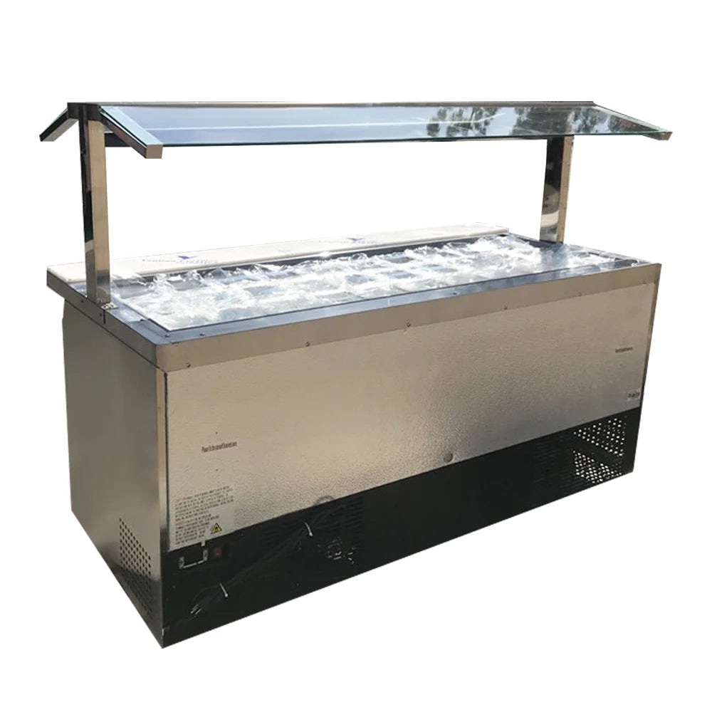3-door Refrigerated Cold Table Buffet Display Z407570