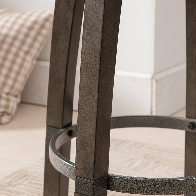 26x22 Counter Stool in Graystone (Set of 2) N54903