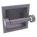 Recessed Toilet Paper Holder Matte Gray R478626