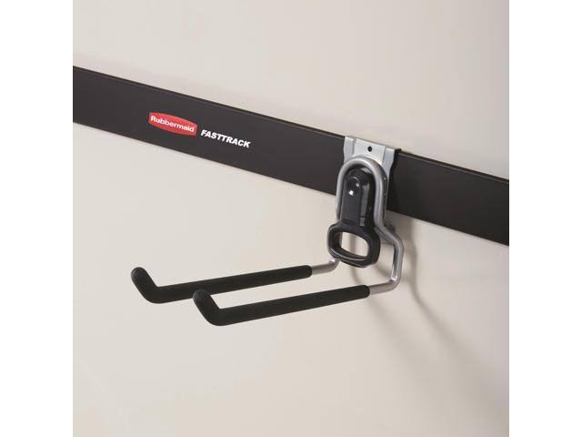 FastTrack Wall Mounted Storage Rails with Hook Assortment W759273