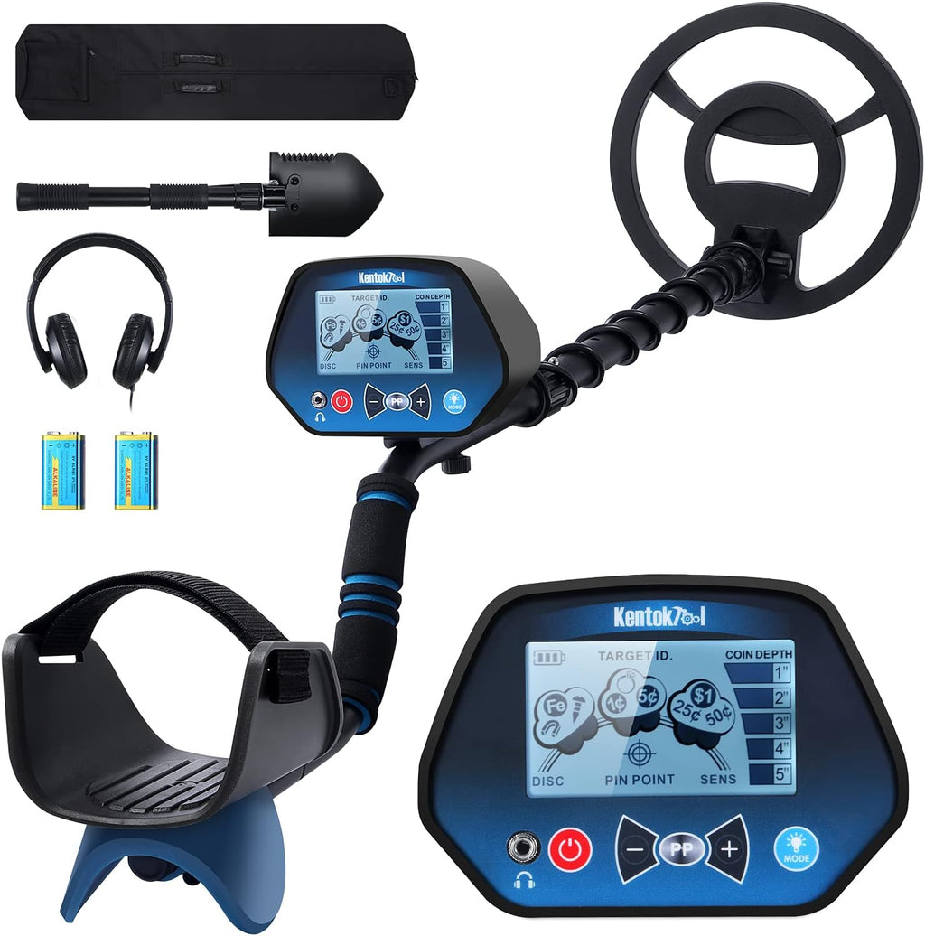 8" Waterproof Metal Detector with LCD Display O694