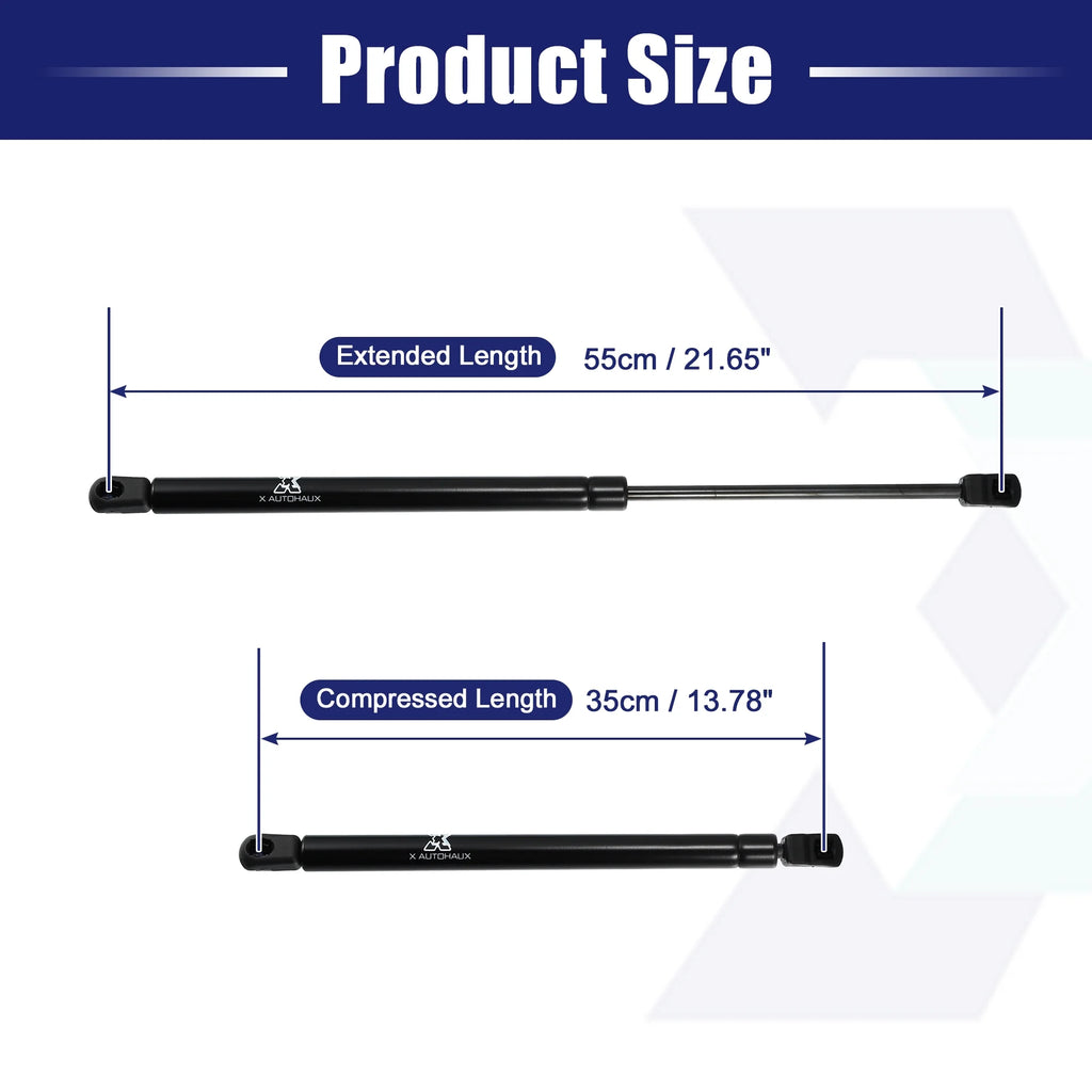 2 Pcs Front Hood Gas Lift Supports Struts Shocks W191