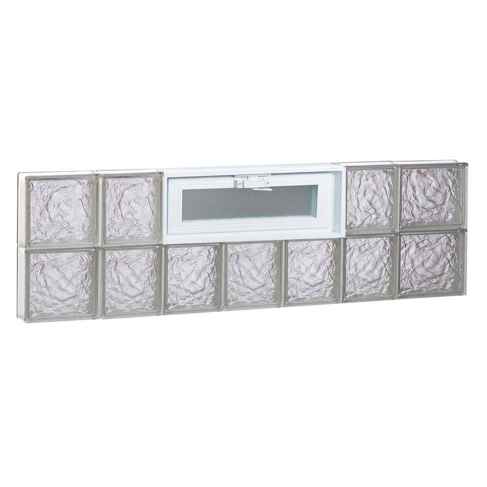 Frameless Replacement Glass Block Window (Rough Opening: 46-in x 16-in; Actual: 44.2500-in x 15.5000-in) W292684