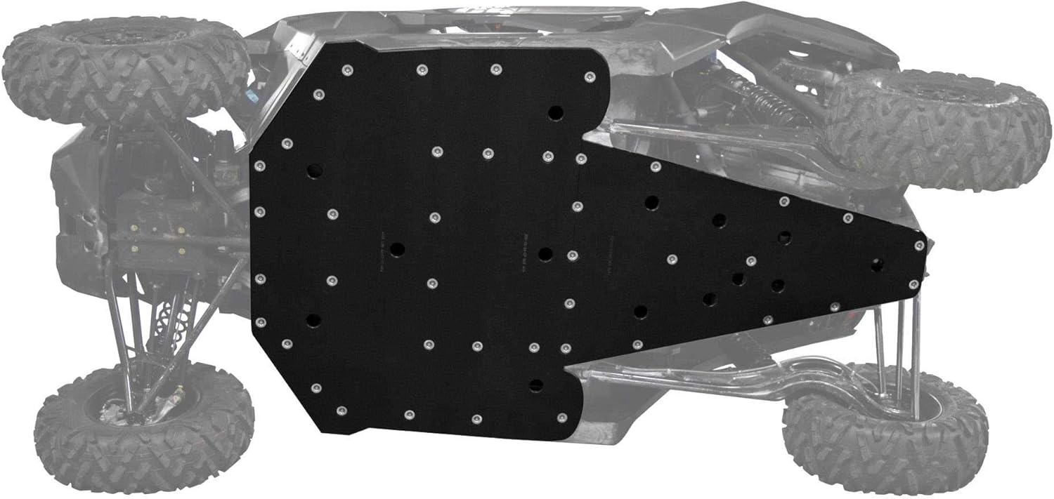 Full UTV Skid Plate with Drain Ports H61405