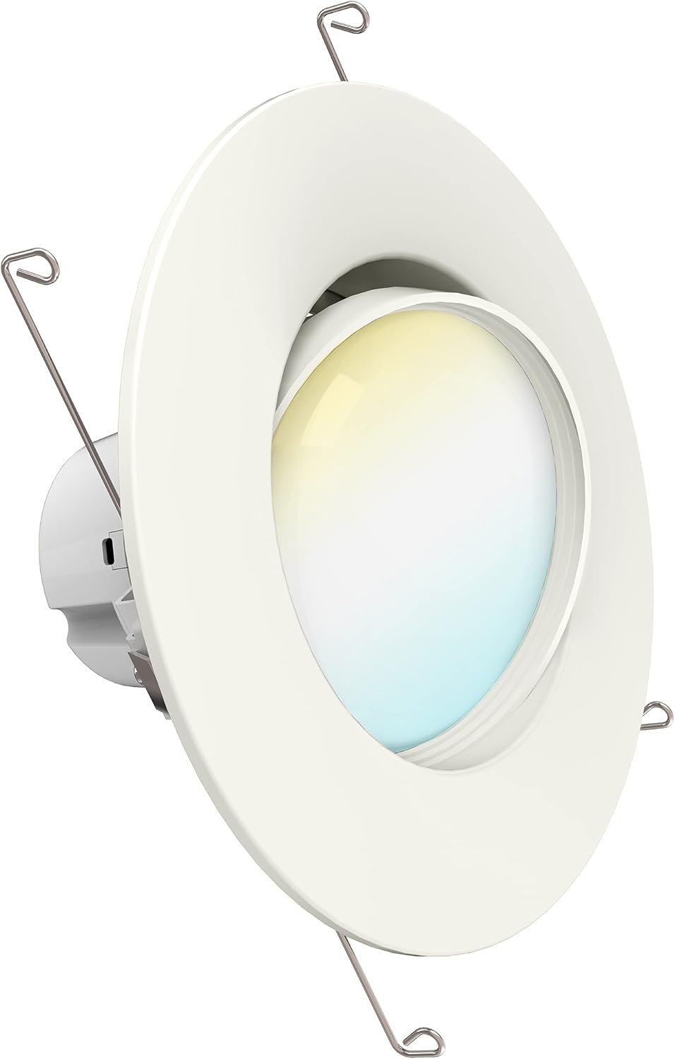 LED Can Lights 5/6 Inch Recessed Dimmable 12W 5000K Daylight 800 LM Directional Angled Trim Q34286