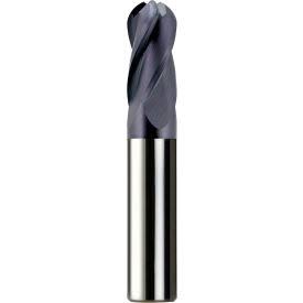 3/4x22 Shank 4 Flute Solid Carbide Ball End Mill K3352