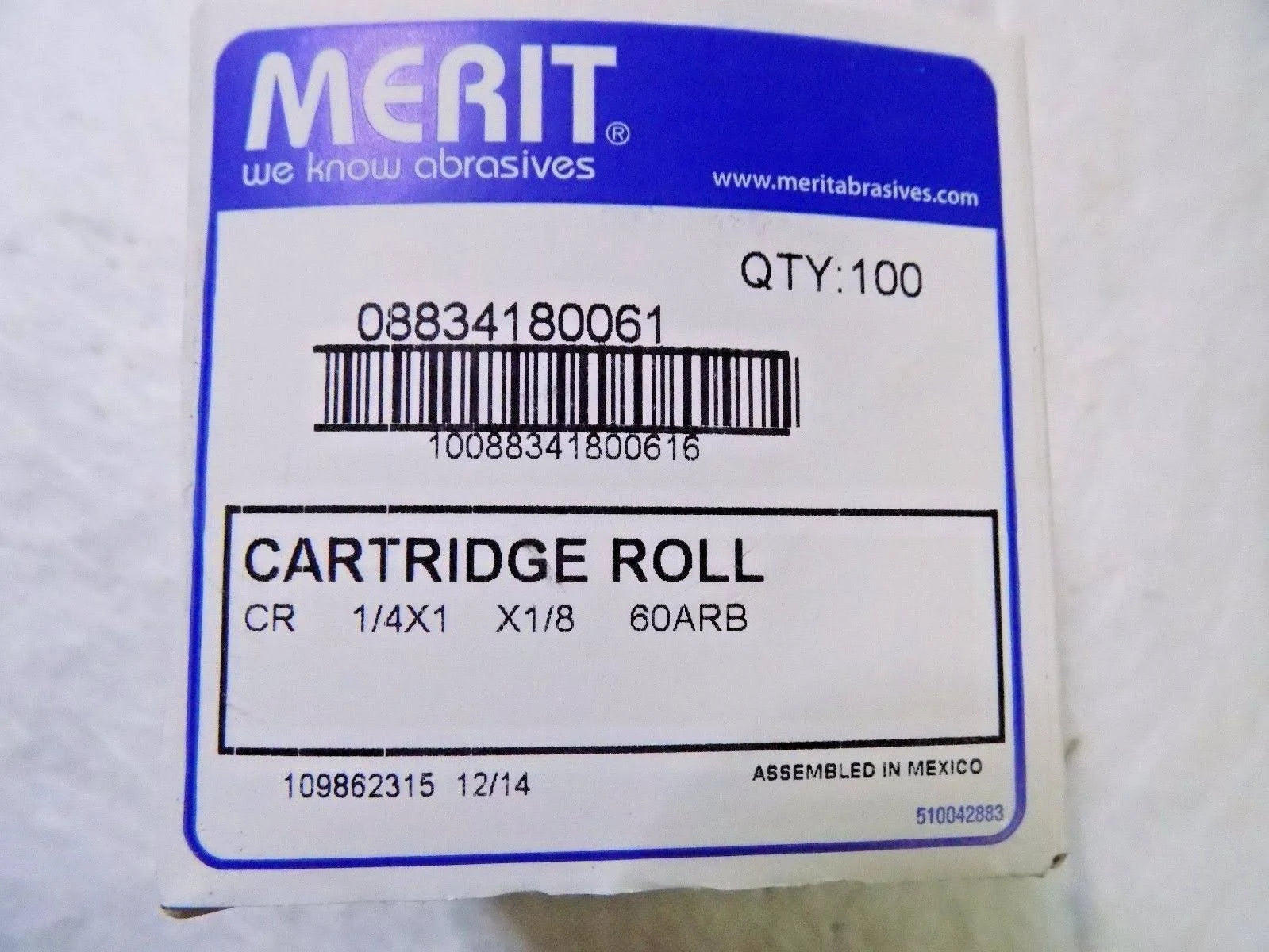 Aluminum Oxide Cartridge Rolls D554221