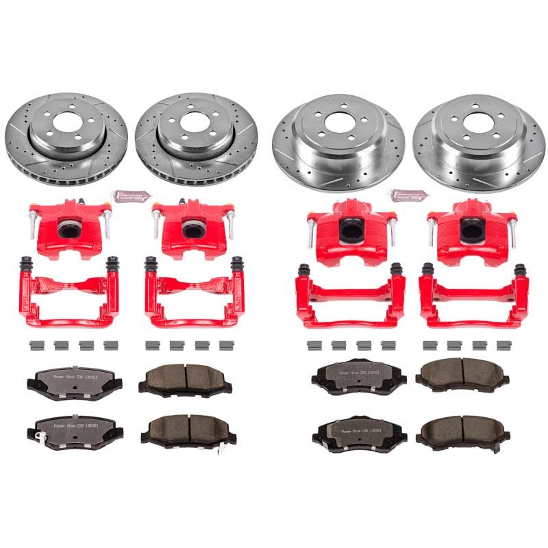 Front & Rear Z36 Truck and Tow Brake Kit with Calipers X5231