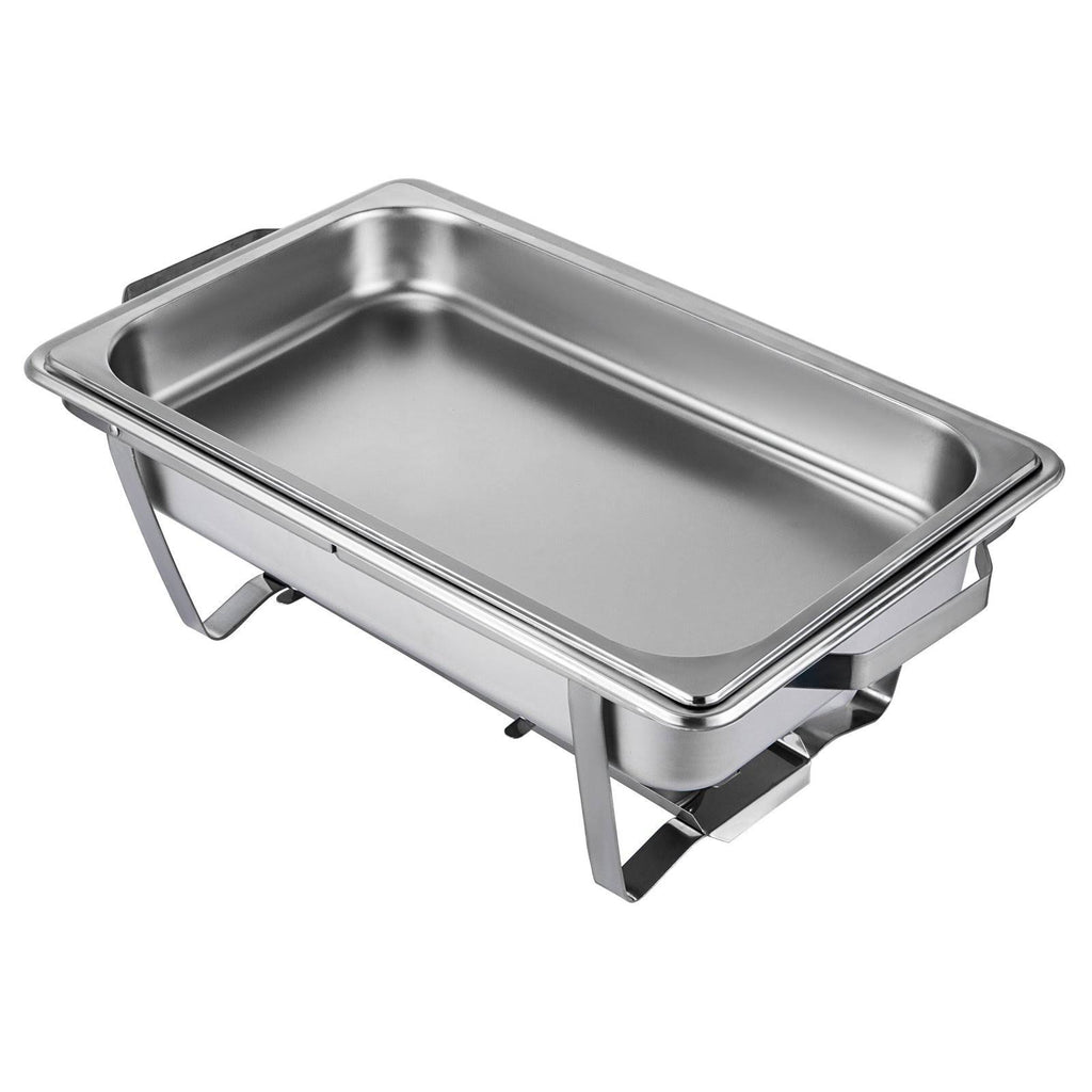 8 Quart Stainless Steel Full Size Chafing Dish Set O477