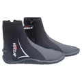 5mm Neoprene Scuba Diving Booties Wetsuit Boots Water Sports Unisex Anti Slip Rubber Sole Swim Surf for Wakeboarding Diving Kayaking Fishing 24.5-25 X1221