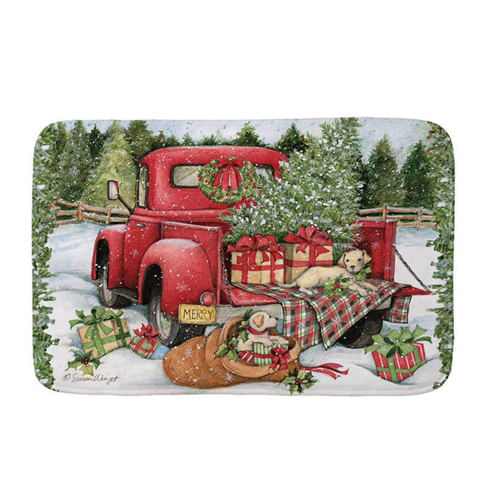 Christmas Doormat Blanket W691787