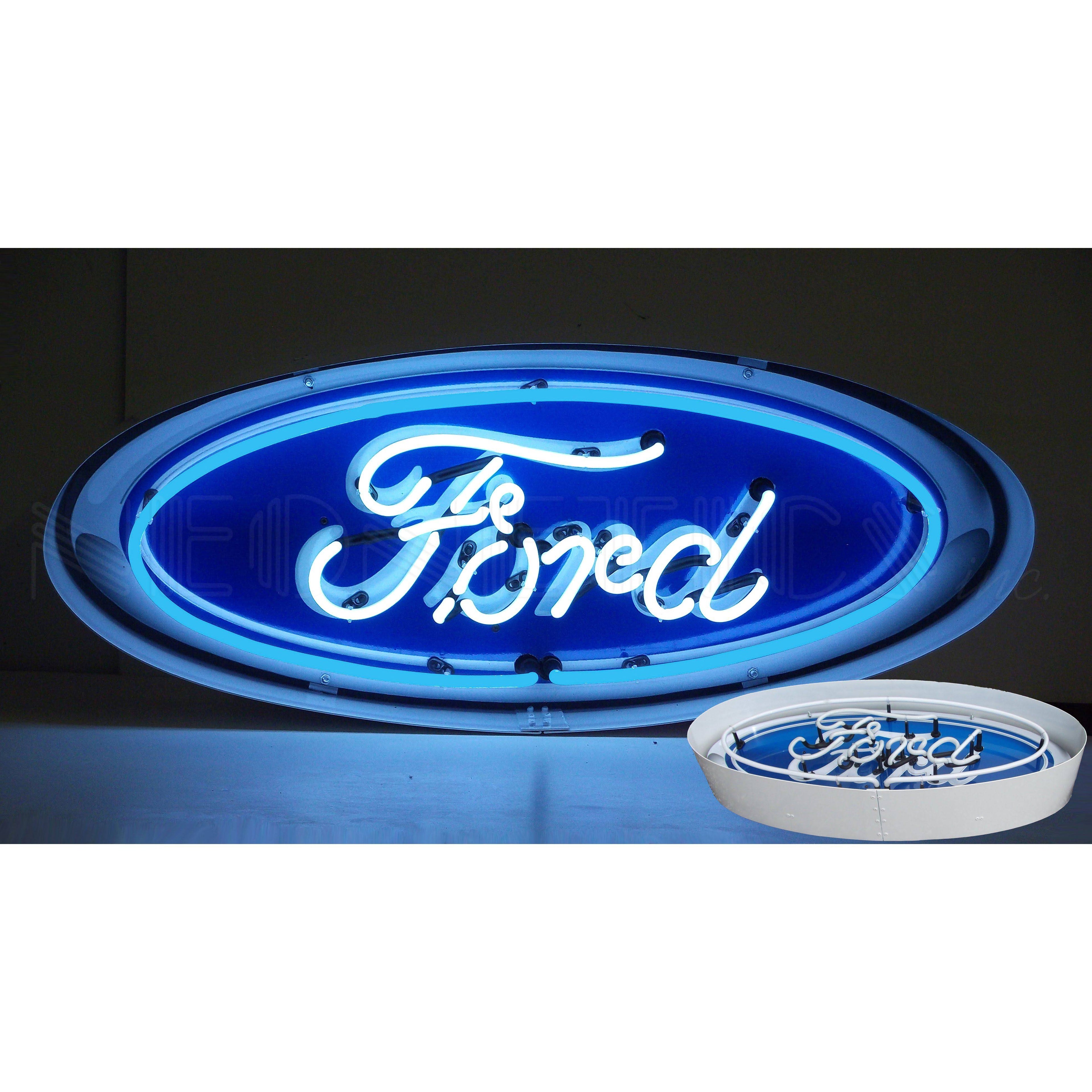 Neon Sign in Metal Can H568
