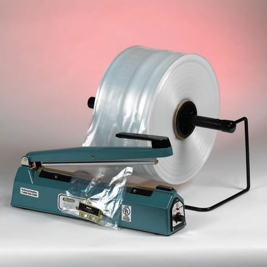 12" x 2150' 2 Mil Clear Poly Tubing Roll O7131