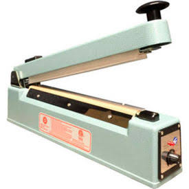 8x22 Hand Sealer with 5mm Seal Width with Sliding Cutter U7153