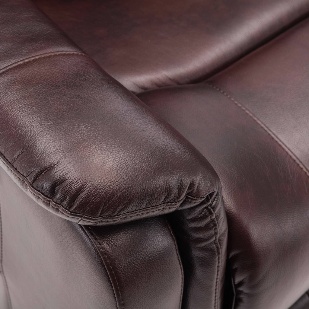 Midnight Blue Faux Leather Recliner Lift Chair E922709