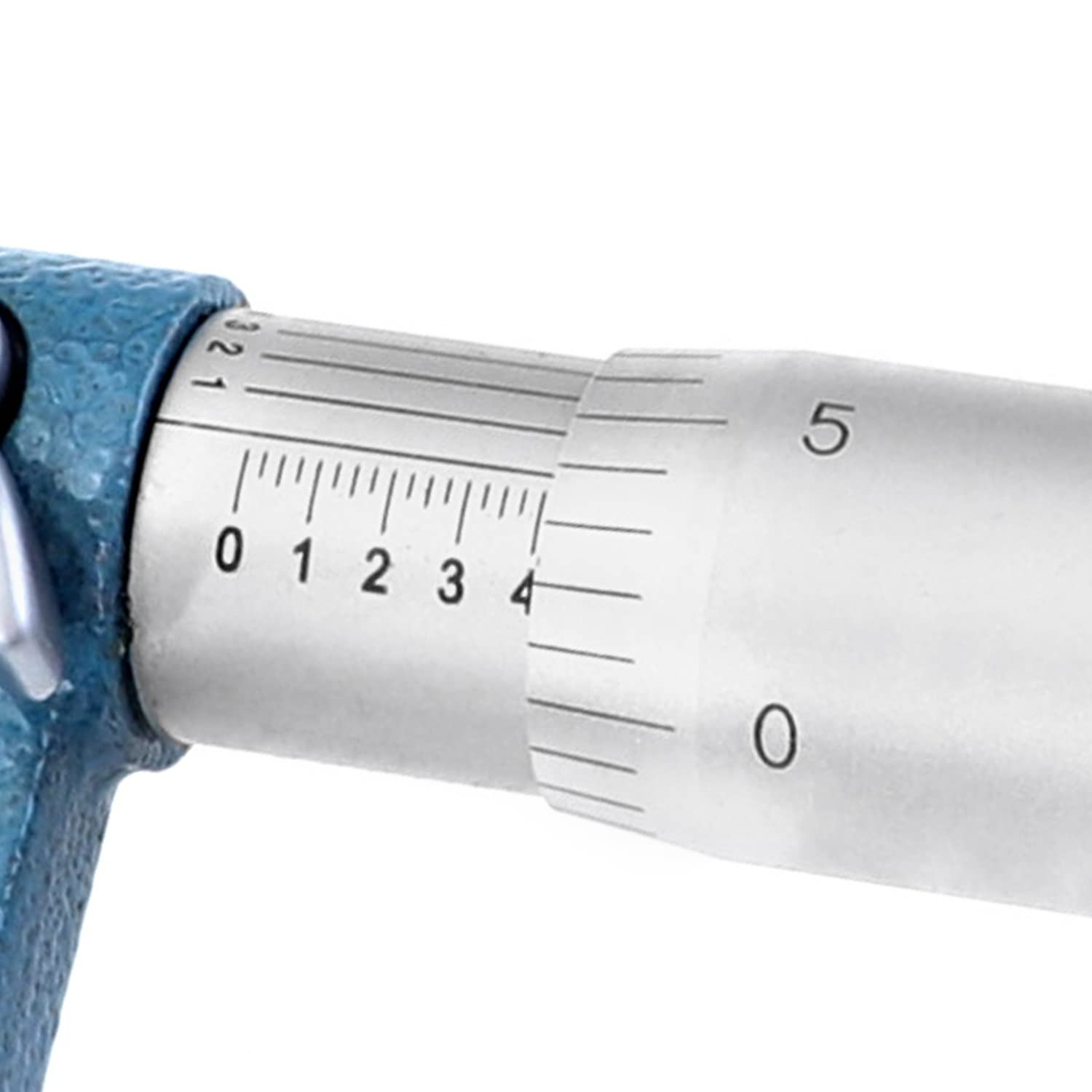 Outside Micrometer Set 0-4inch Range 0.0001" Graduation with Standards, Ratchet Stop, Carbide Heads 4Pcs K983