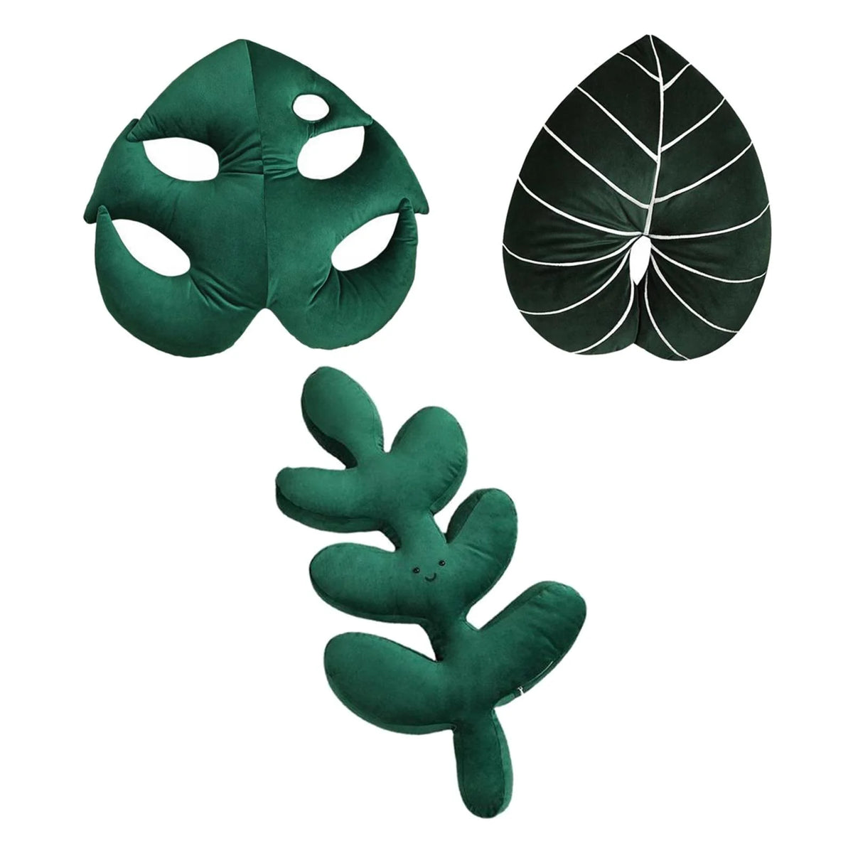 Leaf Throw Pillow Plant Leaves Cushion E567043