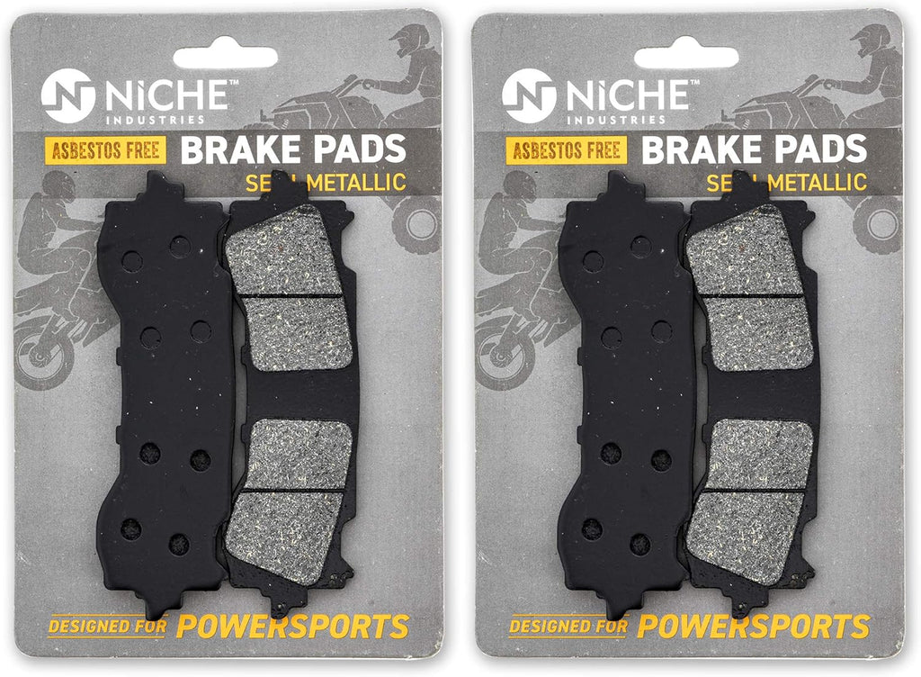 Semi-Metallic Brake Pad Set Pack of 2 N40559