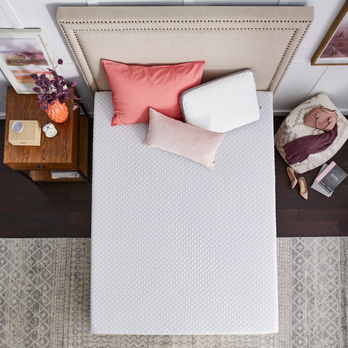 King Memory Foam Mattress-in-a-Box with Cool Clean Cover X749221