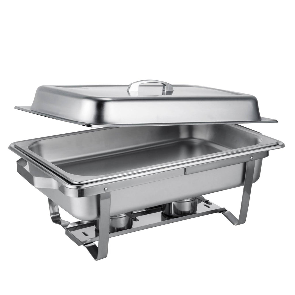 8 Quart Stainless Steel Full Size Chafing Dish Set O477