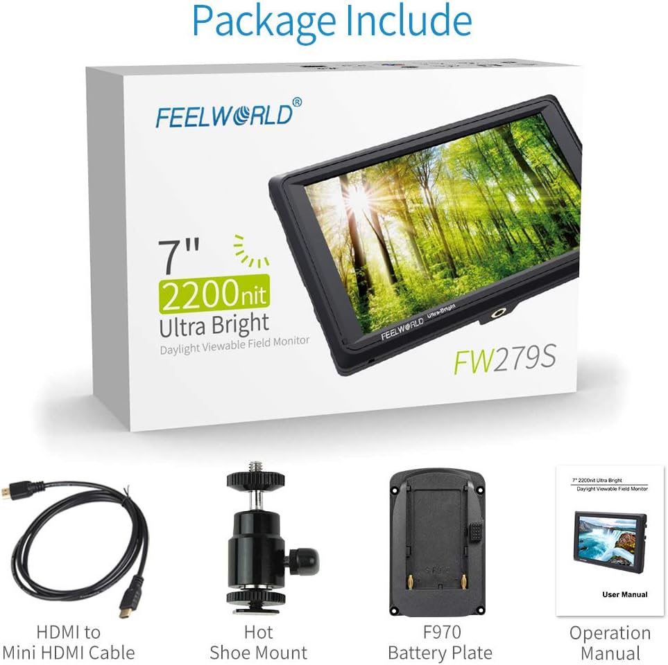 7 Inch 2200nit Full HD IPS Field Monitor N7139