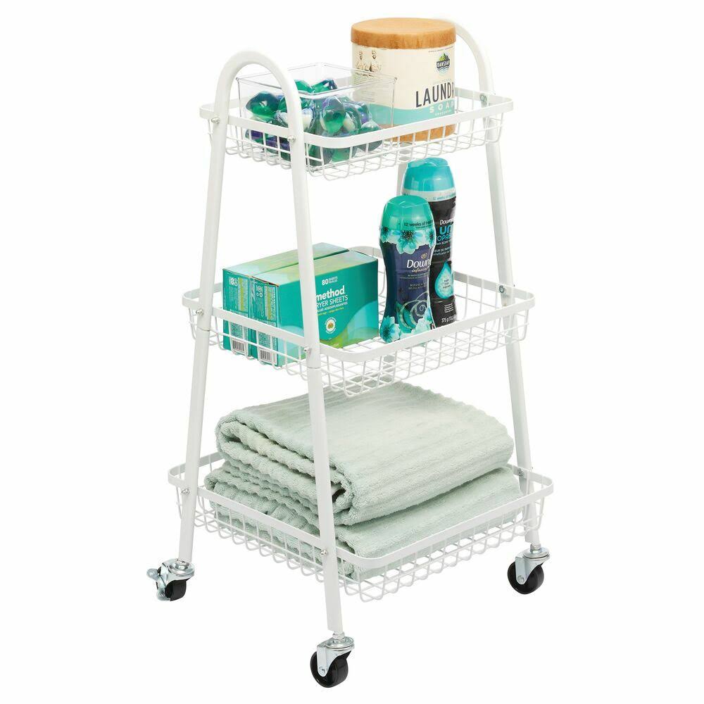 3 Tier Metal Storage Cart F217