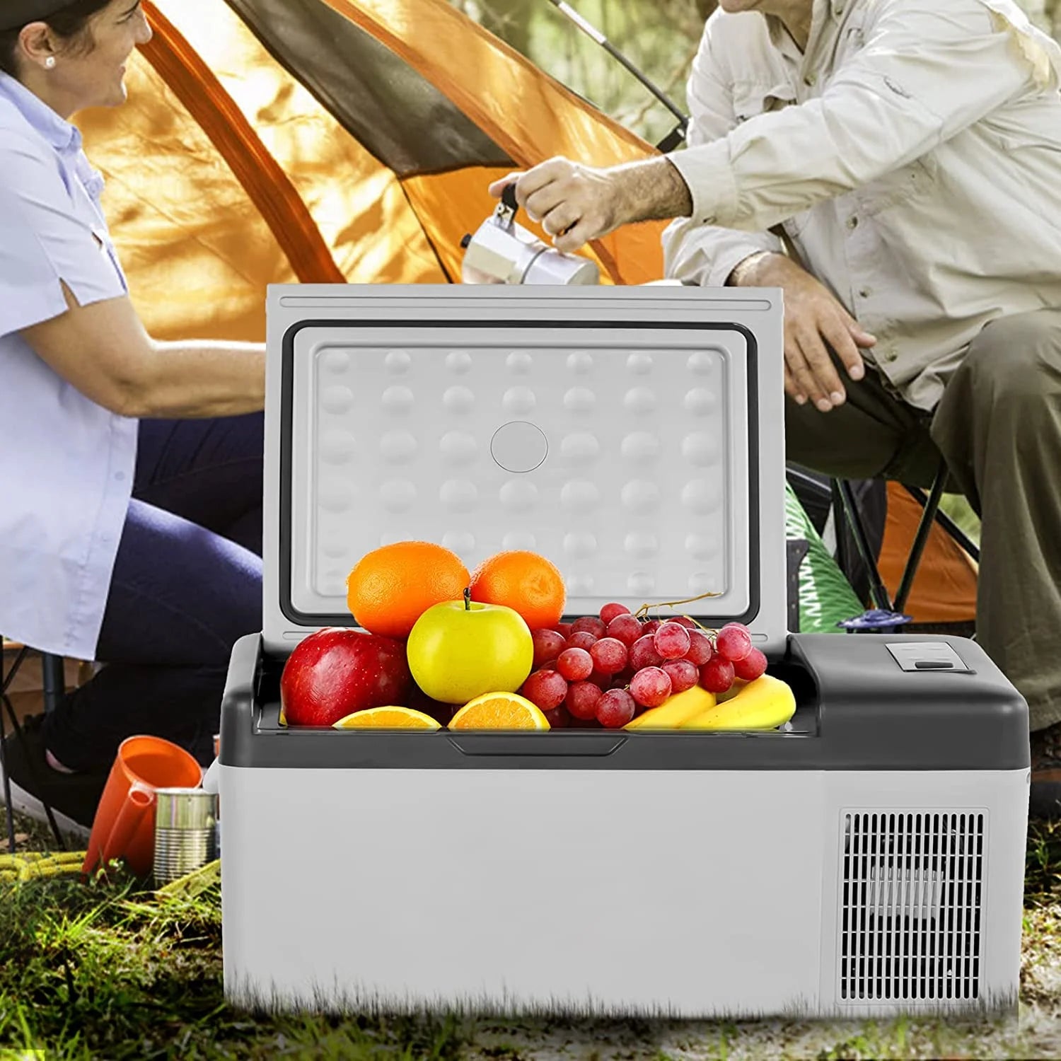 12V 16 qt. Portable Car Refrigerator with Cooler G5425