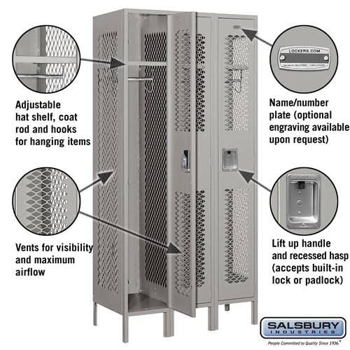 Tan Metal Locker E12029