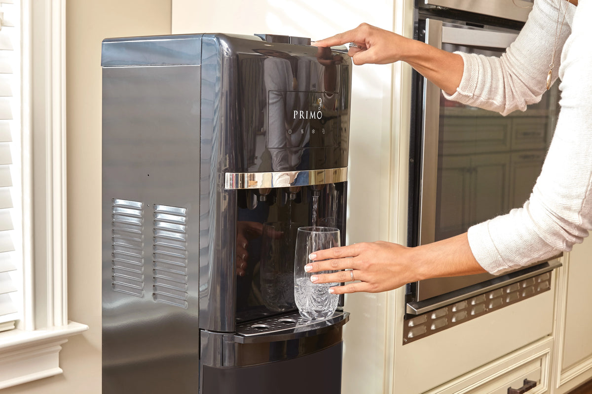Black Bottom Loading Water Dispenser S7490