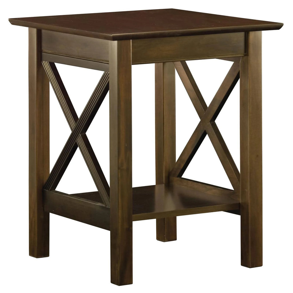 Walnut Printer Stand C4838